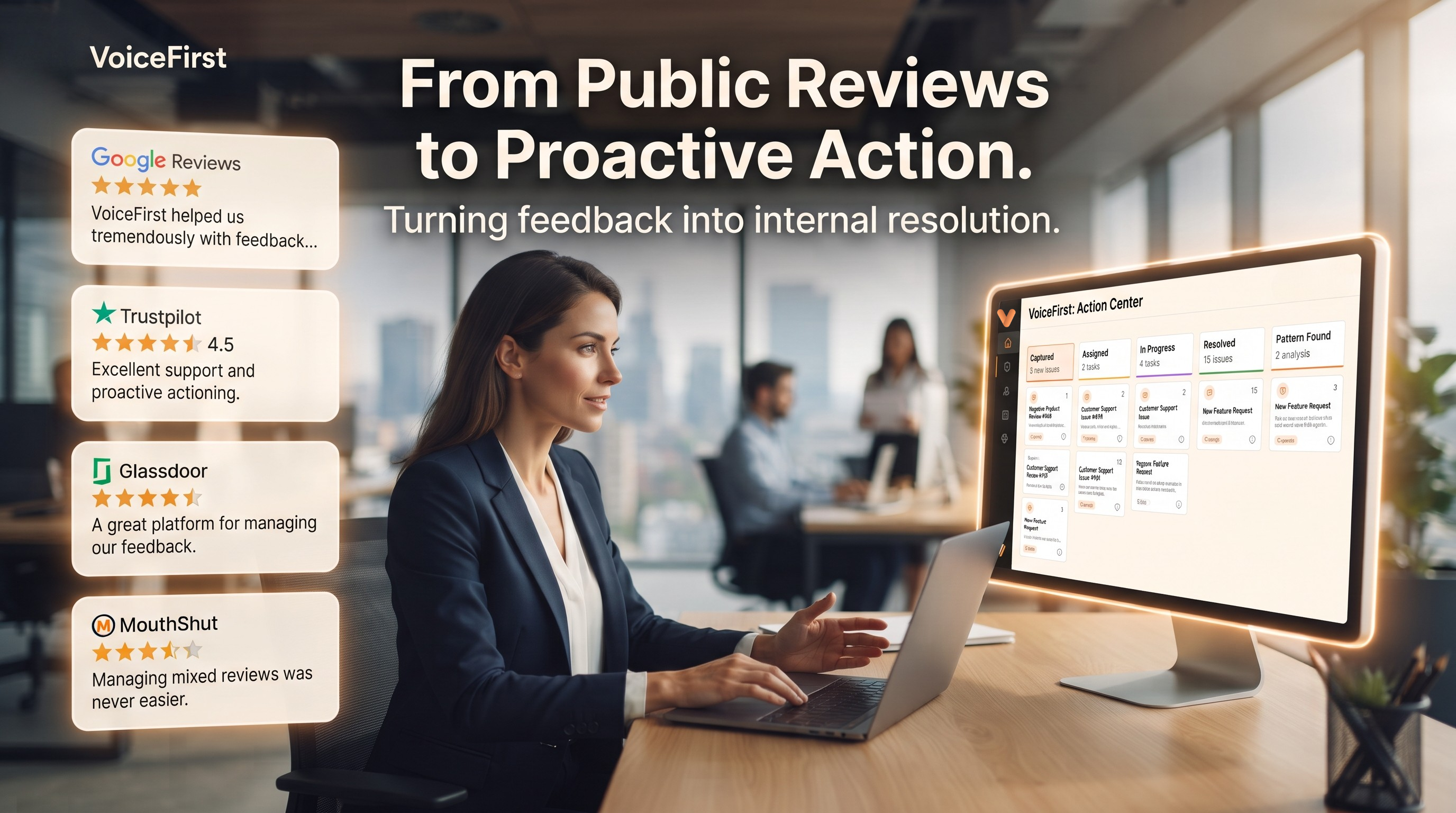 From Public Reviews to Proactive Business Management